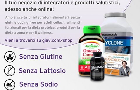 gjav integratori alimentari senza glutine on line