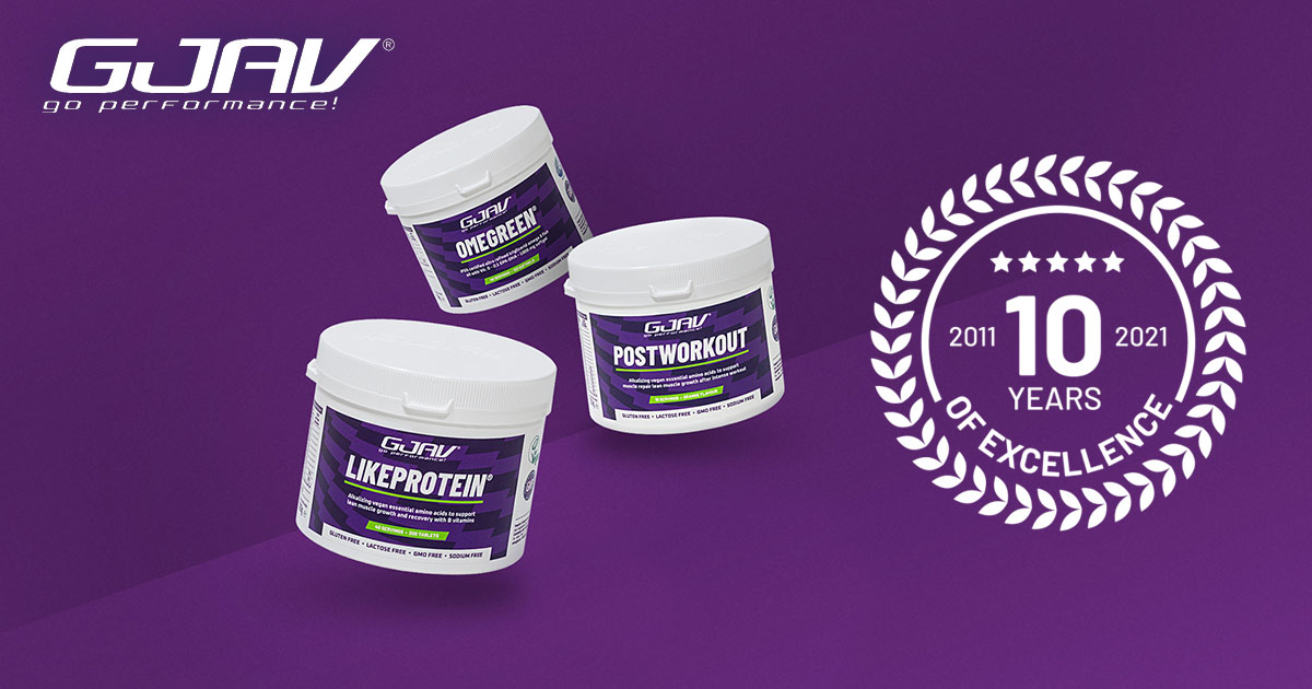 10 years gjav integratori per il crossfit