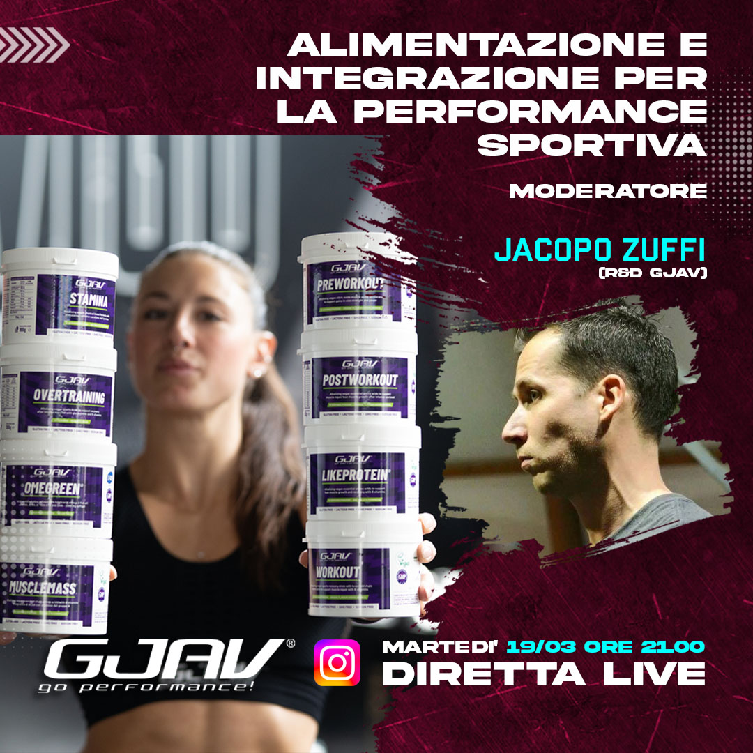 Diretta Live IG Alimentazione e integrazione per la performance sportiva