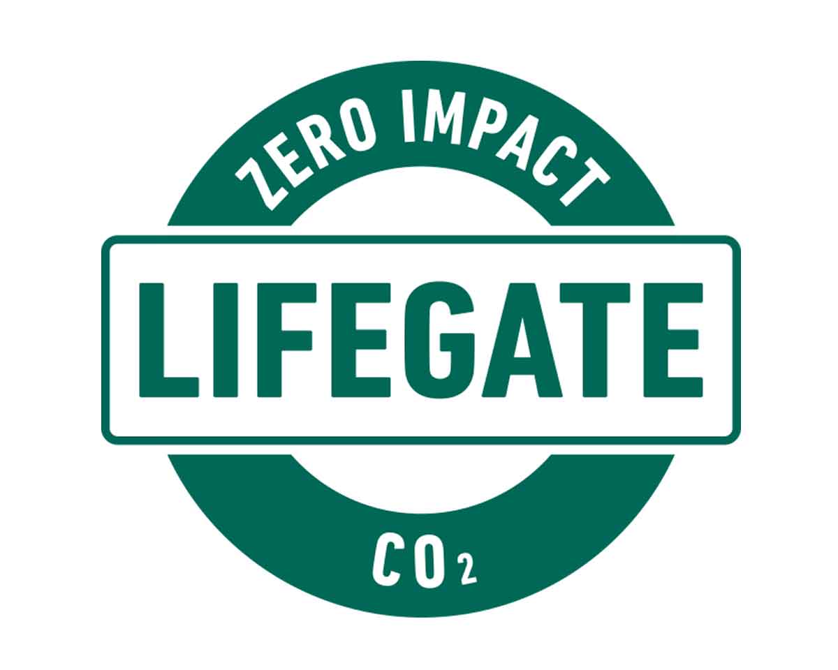 Logo Lifegate Impatto Zero