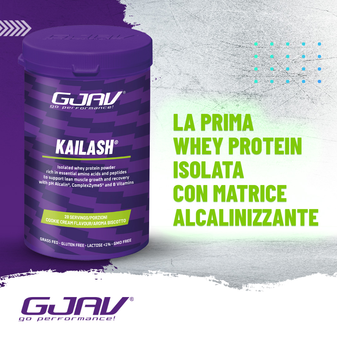 whey protein isolata alcalinizzante GJAV