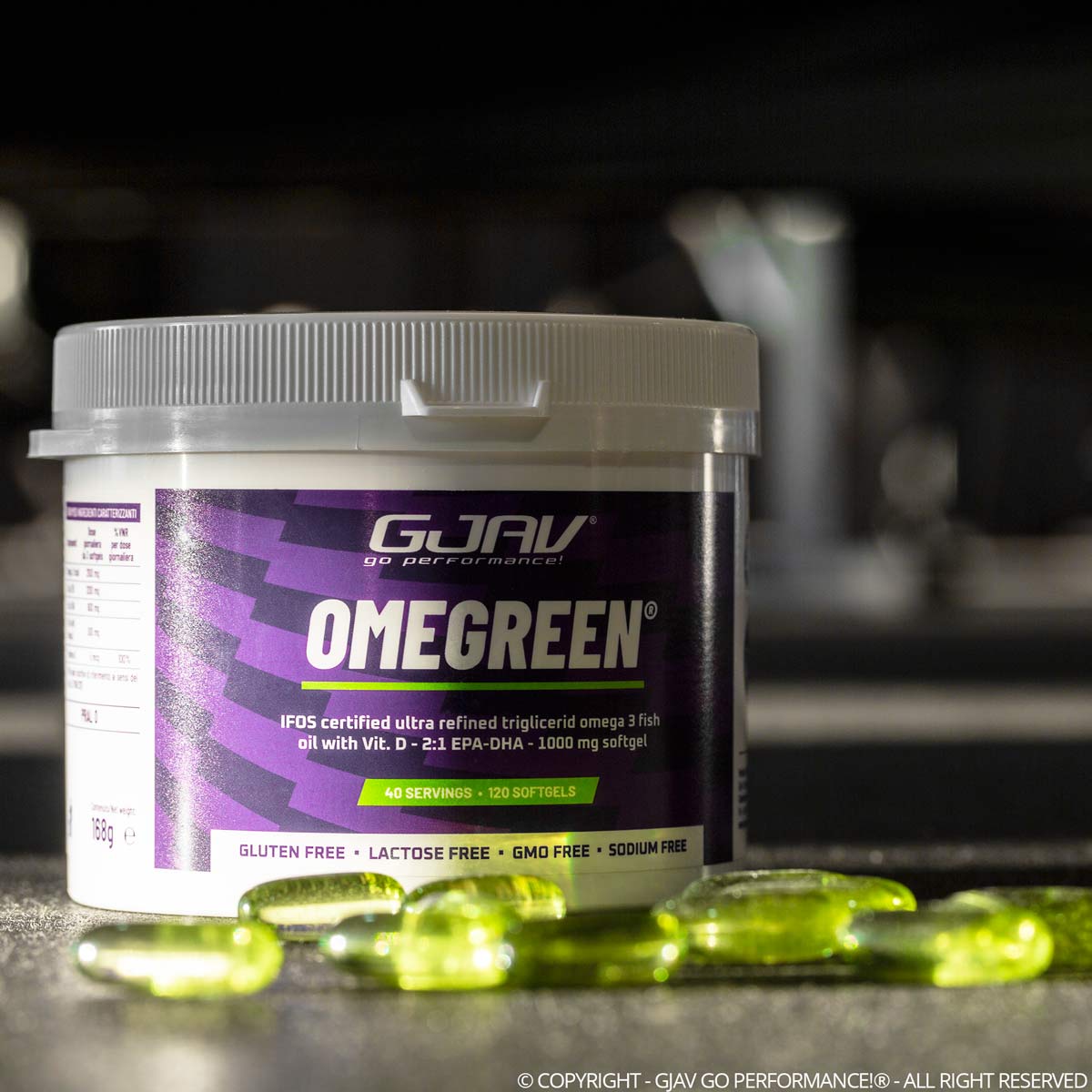 omegreen gjav Integratore alimentare di Omega 3 