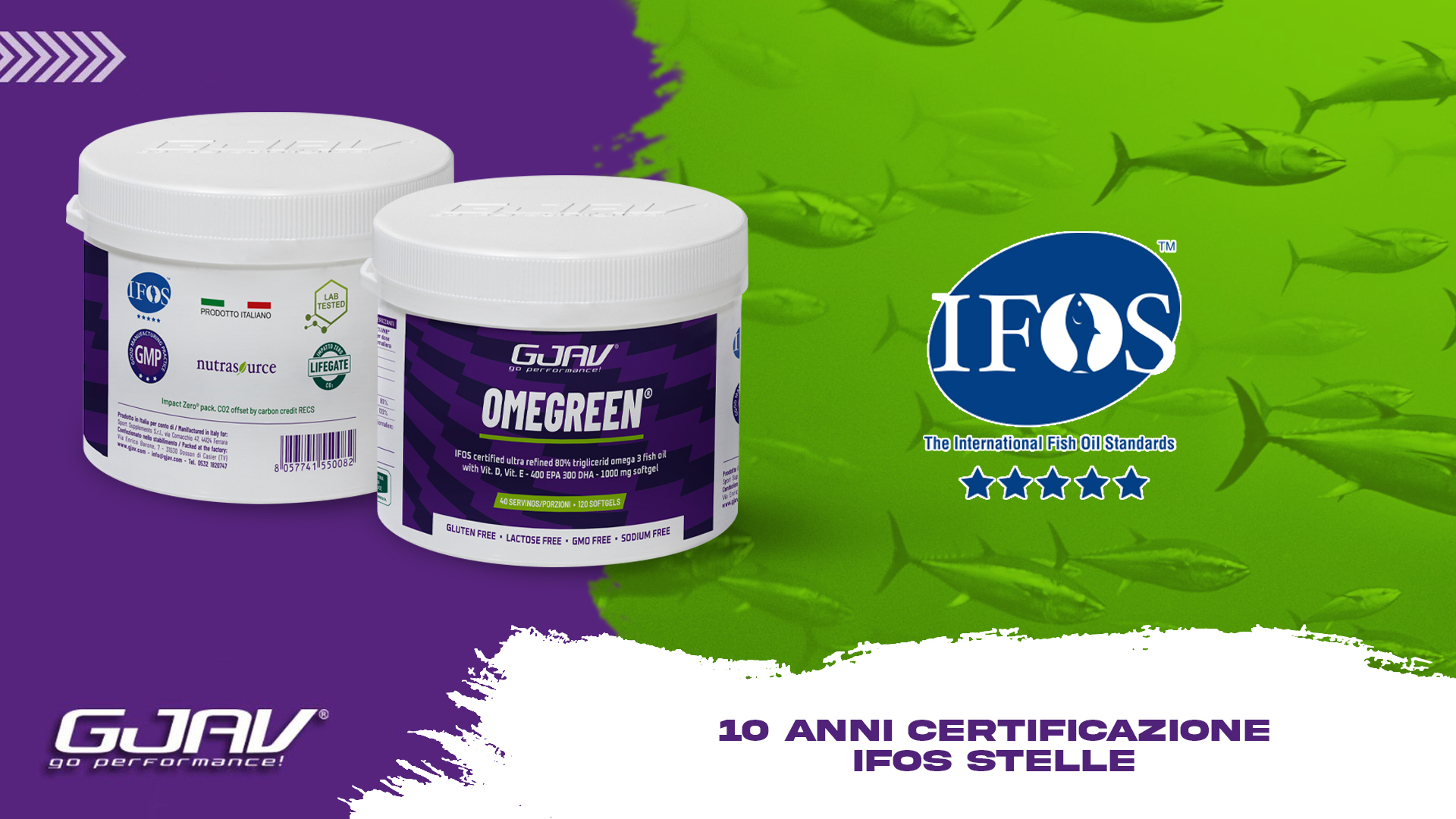 IFOS 5 STELLE gjav Omegreen omega 3 trigliceride jpg