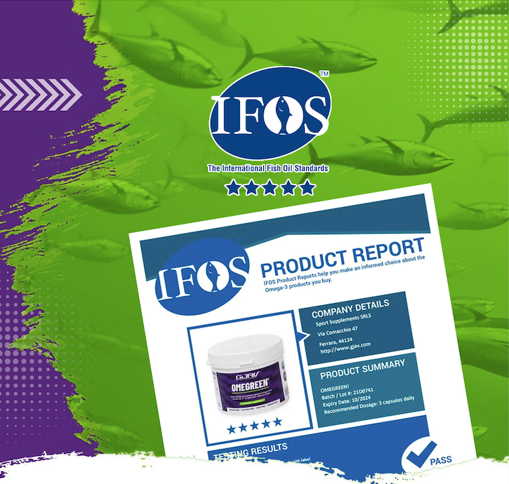 gjav omegreen 10 anni cetificazione IFOS