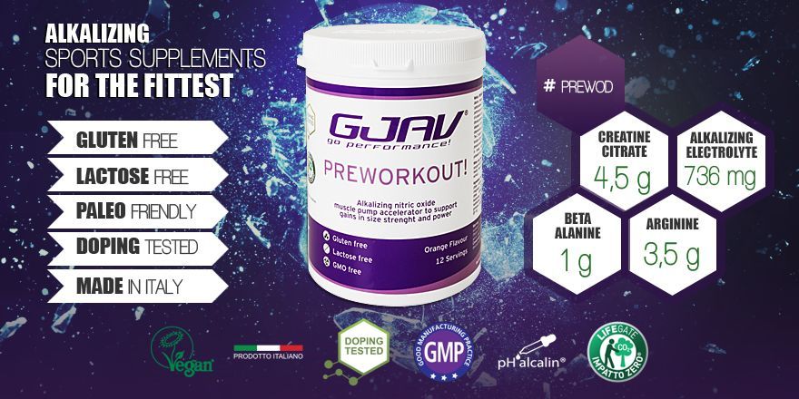 PreWorkout! integratore Gjav con arginina