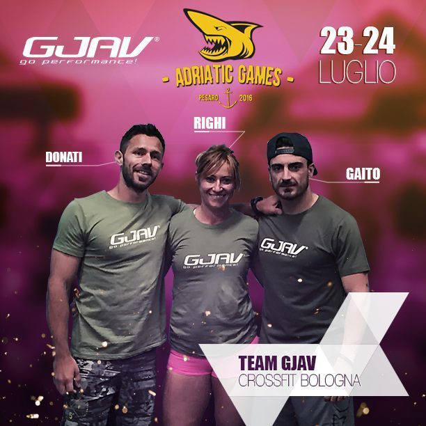 GJAV CrossFit Bologna agli Adriatic Games 2016