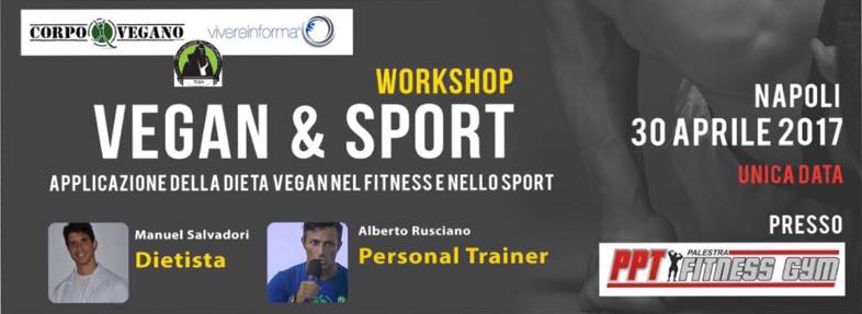 Il workshop Vegan & Sport organizzato da Corpo Vegano